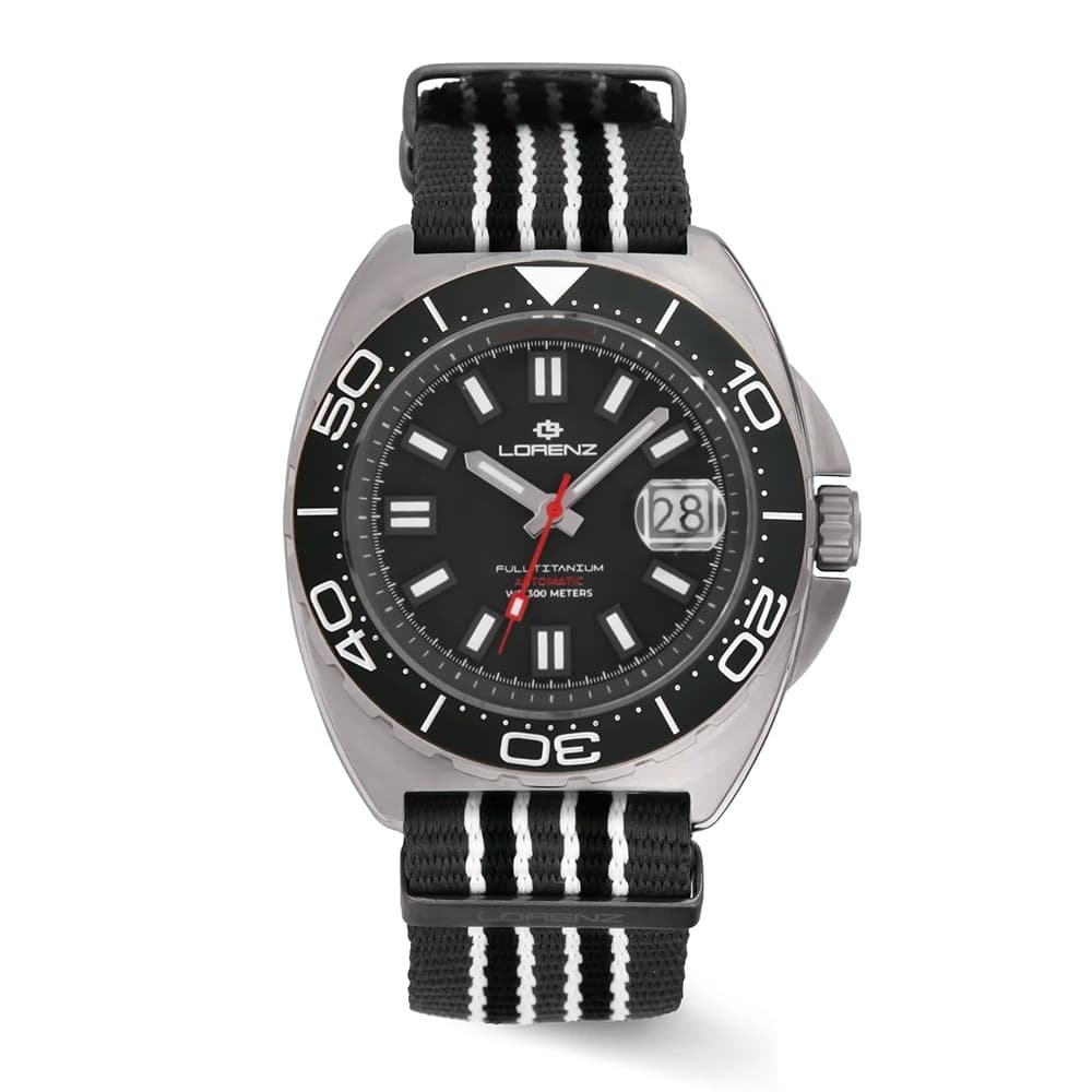 Lorenz Full Titanium – Automatico quadrante nero (30269AA) - 3
