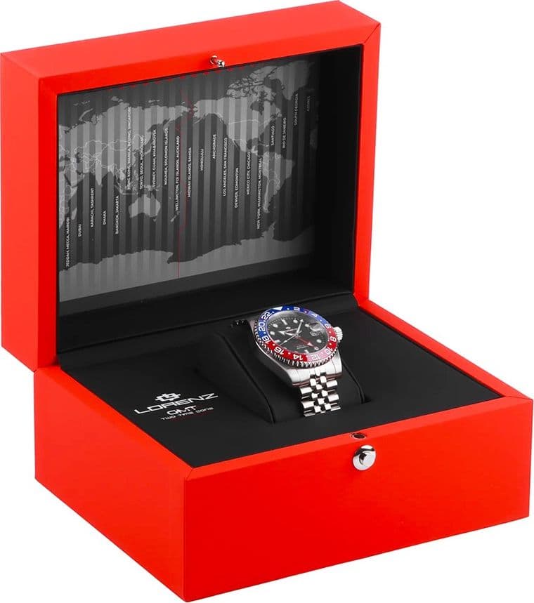 Lorenz GMT Special Edition – Automatico quadrante nero (30257EE) - 3