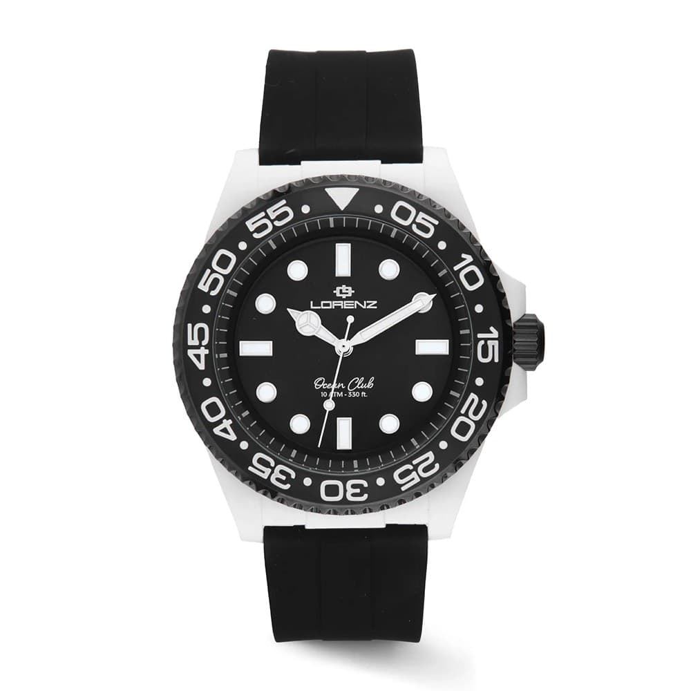 Lorenz Ocean Club – Orologio Uomo TR90 White Silicone (30268FF)