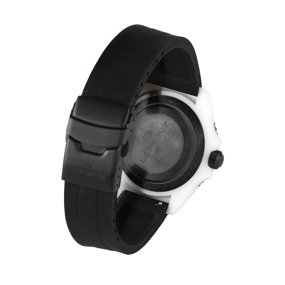 Lorenz Ocean Club – Orologio Uomo TR90 White Silicone (30268FF) - 3