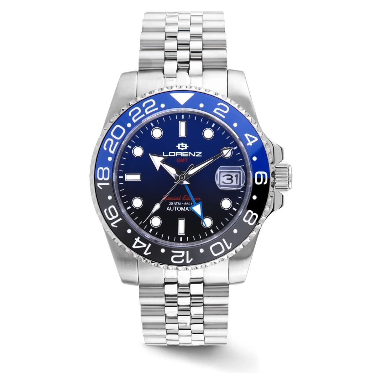Lorenz GMT Special Edition – Automatico blu/nero (30257BB)