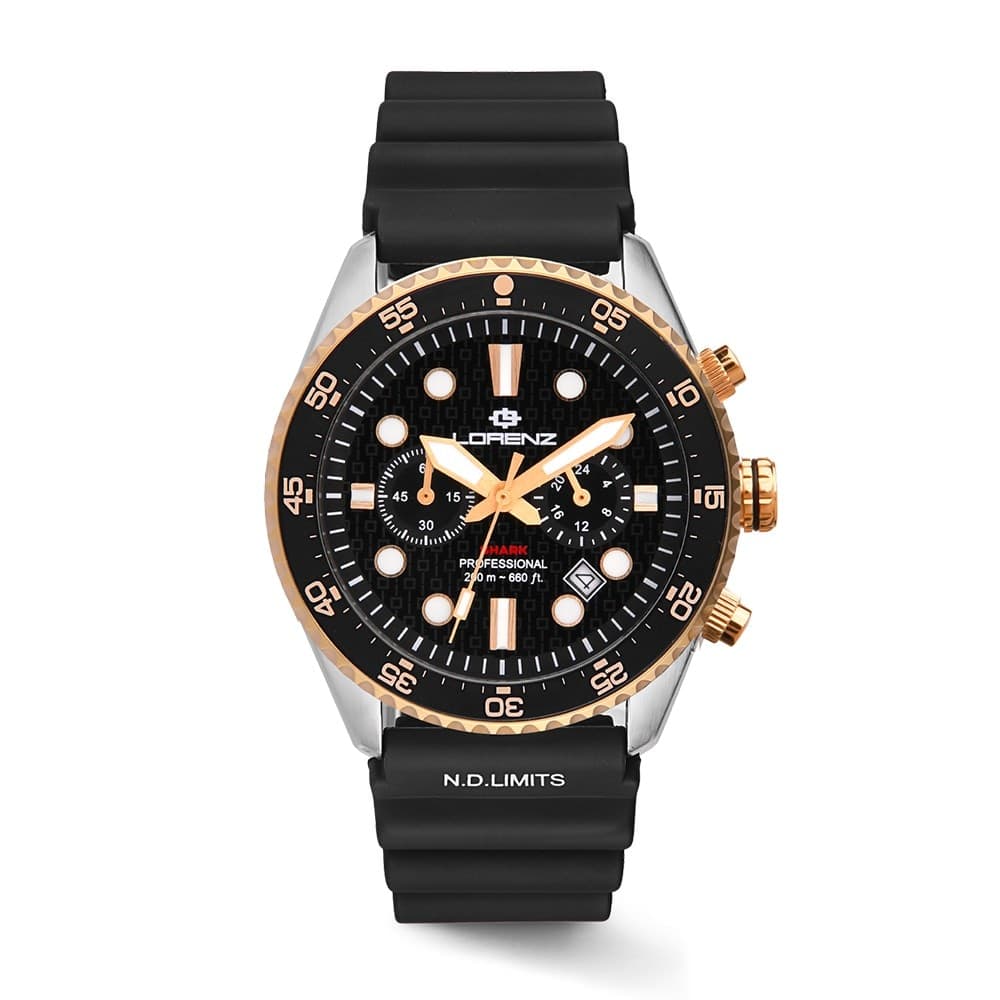 Lorenz Shark 5 Cronografo Diver Bicolore 42 mm (30285DD) - 2