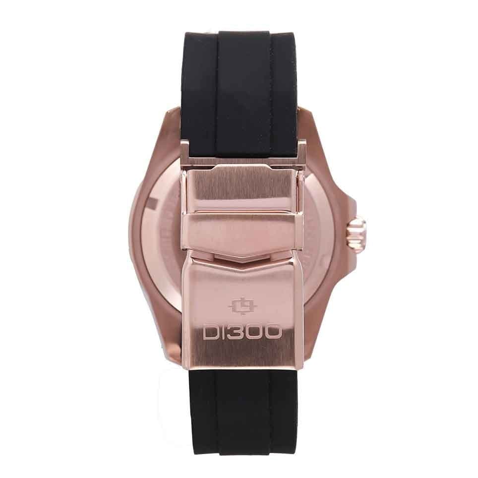 Lorenz DI300 Automatico Oro Rosa Nero 300 Metri (030258DD) - 3