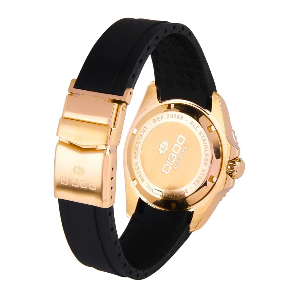 Lorenz DI300 Automatico Madreperla Nera Oro Rosa (030258GG) - 2