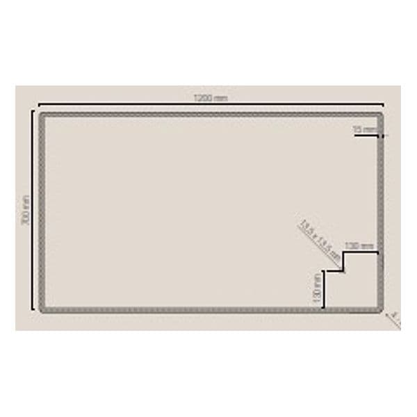 Specchio Bagno Bordo Satinato Dimming Reversibile - 3