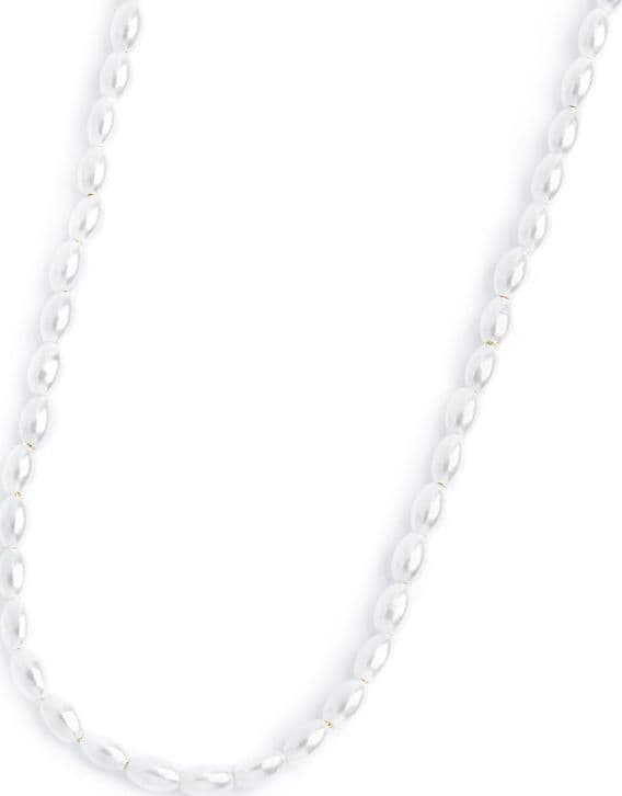 Marlù   Collana catena con perle ovali - 2