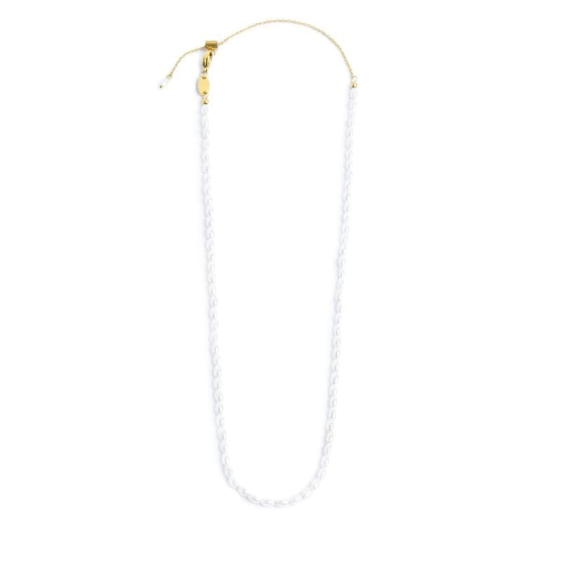 Marlù   Collana catena con perle ovali - 3