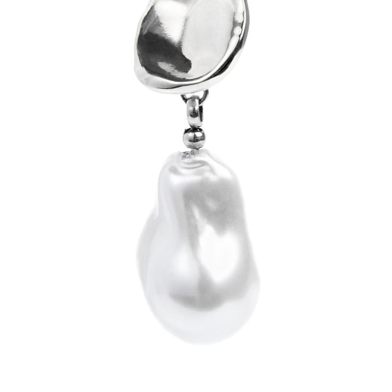 Marlù   Orecchino a lobo con perla irregolare - 2