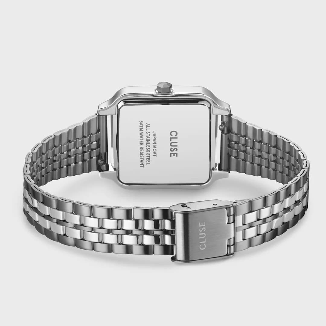 CLUSE -   Orologio Graceful in acciaio, colore bianco e argento - 3