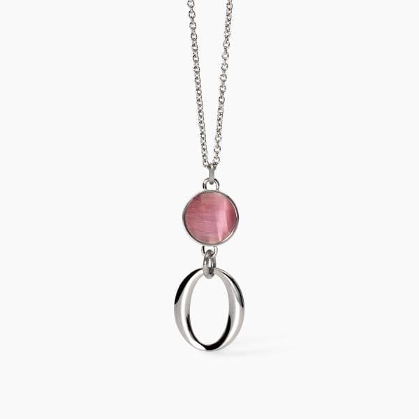2Jewels - Collana  donna in acciaio 316L cat eye sintetico