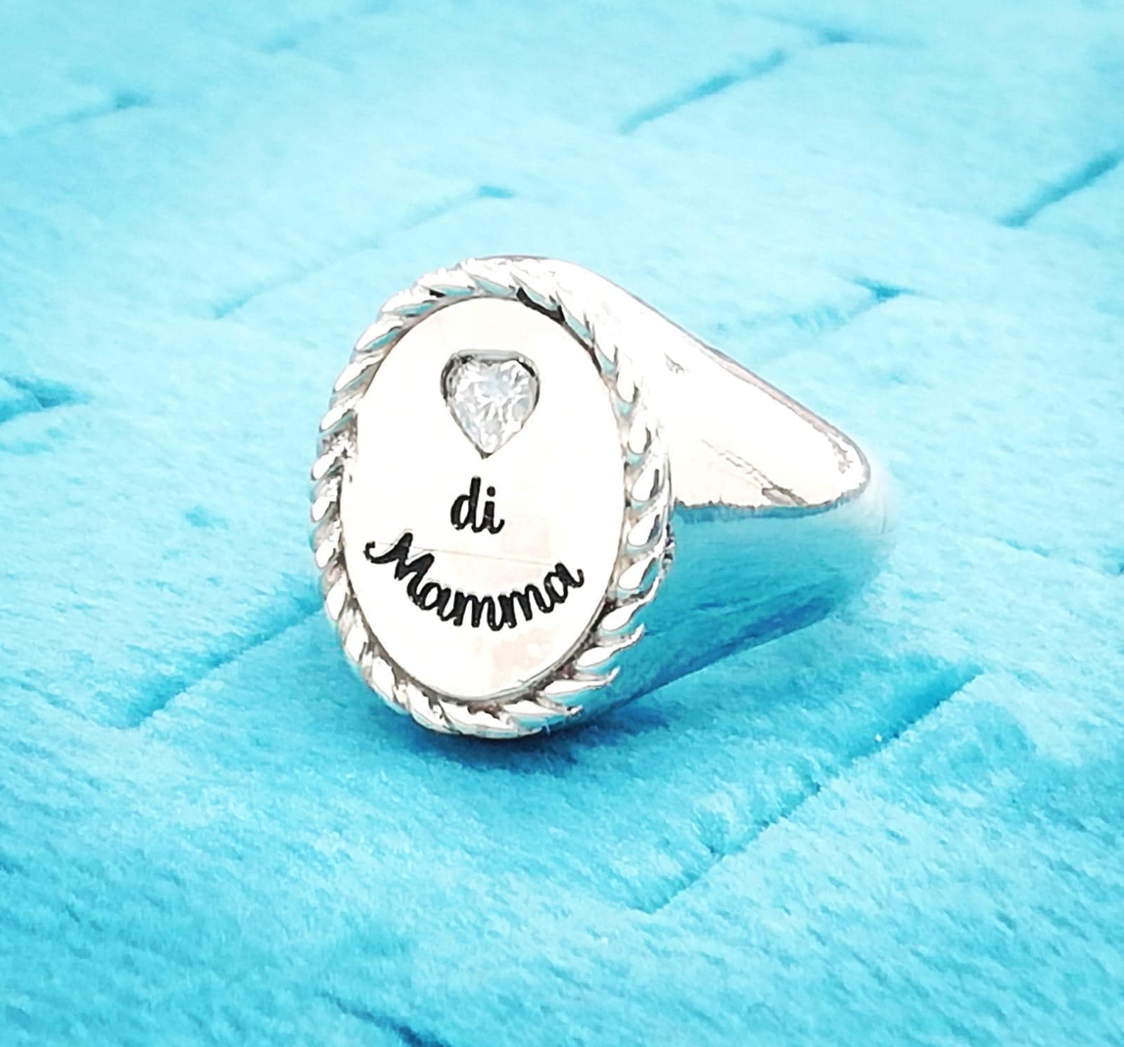 AlbaGioielli - Anello cuore di Mamma - 2
