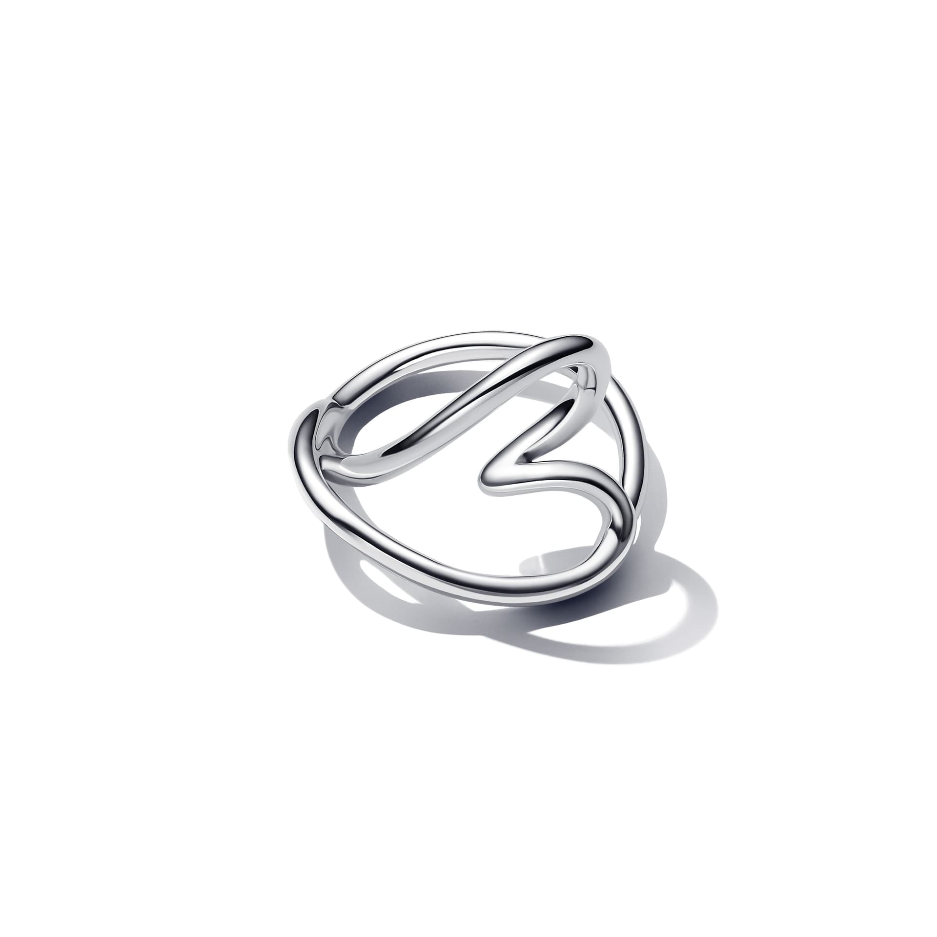 Pandora -  Anello Cuore Linea Sinuosa - 2