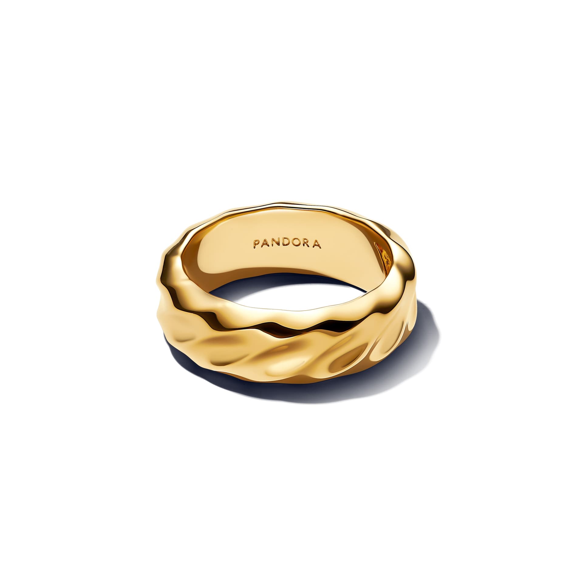 Pandora -  Anello Fascia Larga Dune - 2