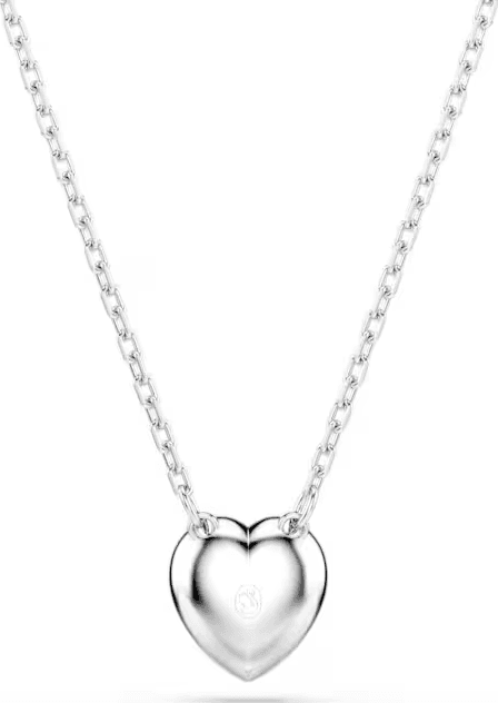 SWAROVSKI - Collana con Pendente Ariana Grande Taglio misto, Cuore, Bianco, Placcato rodio - 3