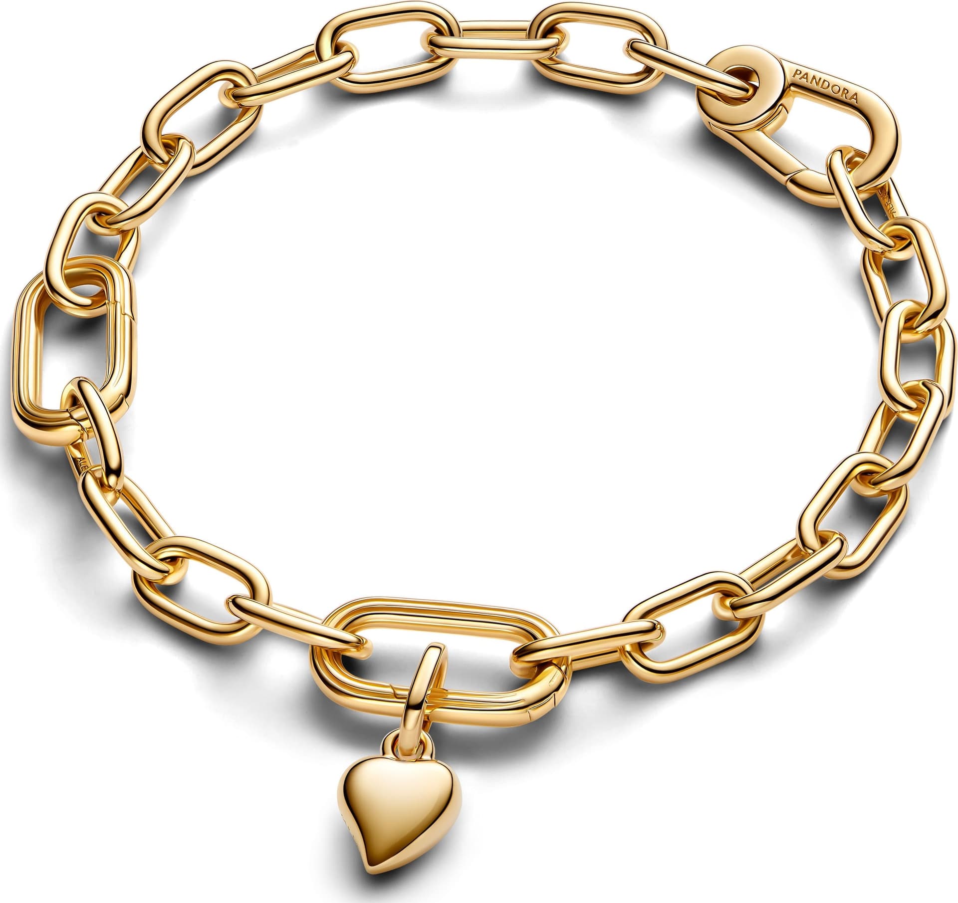 Pandora    Charm Mini Pendente Heart Pandora ME Placcatura in Oro 14k - 3