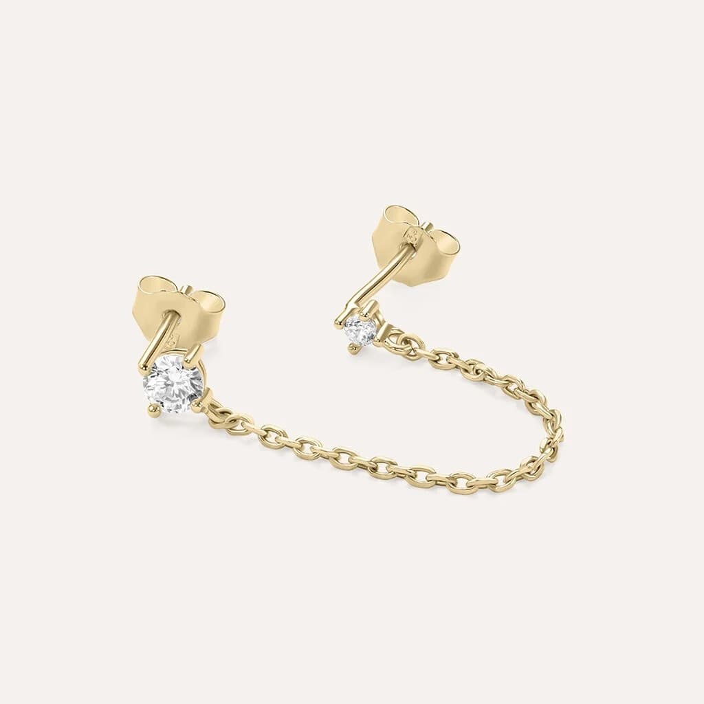 Stroili - Orecchino mono Punto Luce Golden Dreams Placcato Oro Giallo Cubic Zirconia - 3