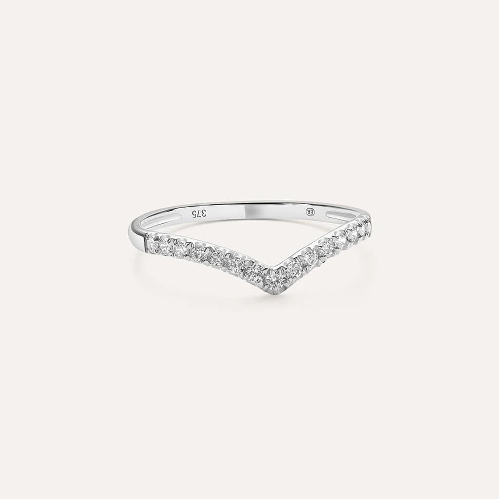 Stroili   -   Anello Fantasia Claire Oro Bianco Cubic Zirconia - 2
