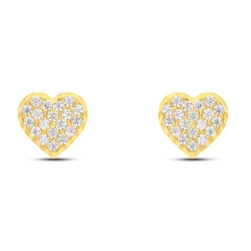 Stroili   - Orecchini Lobo Bon Ton Oro Giallo Cubic Zirconia - 2