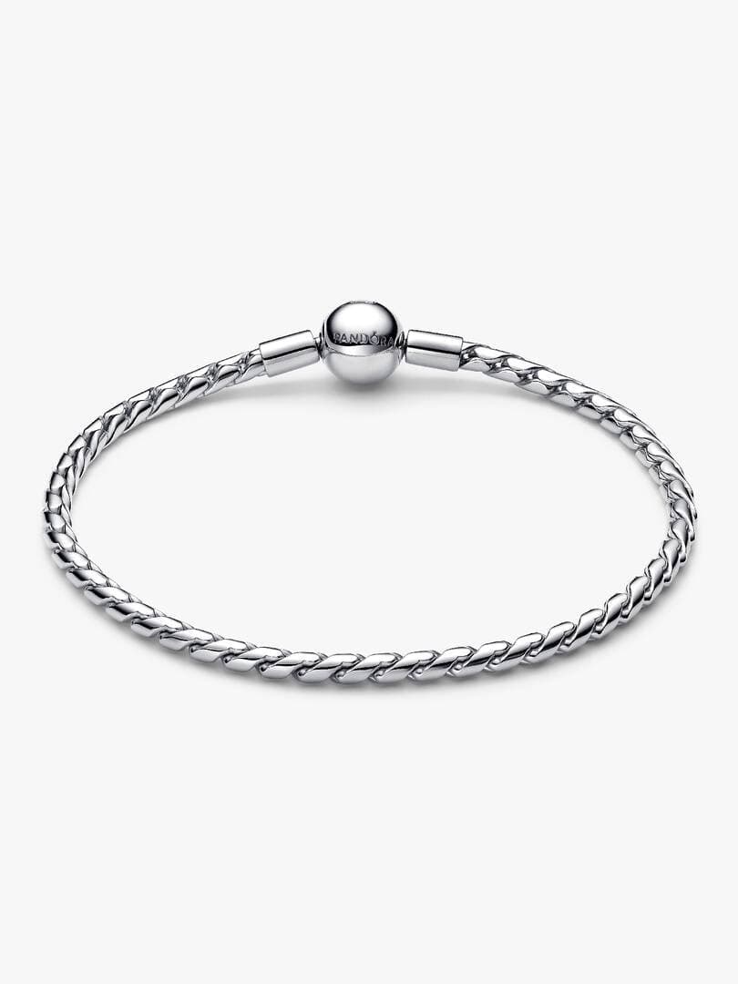 Pandora  -  Bracciale Maglia Spiga con Chiusura a Sfera - 2