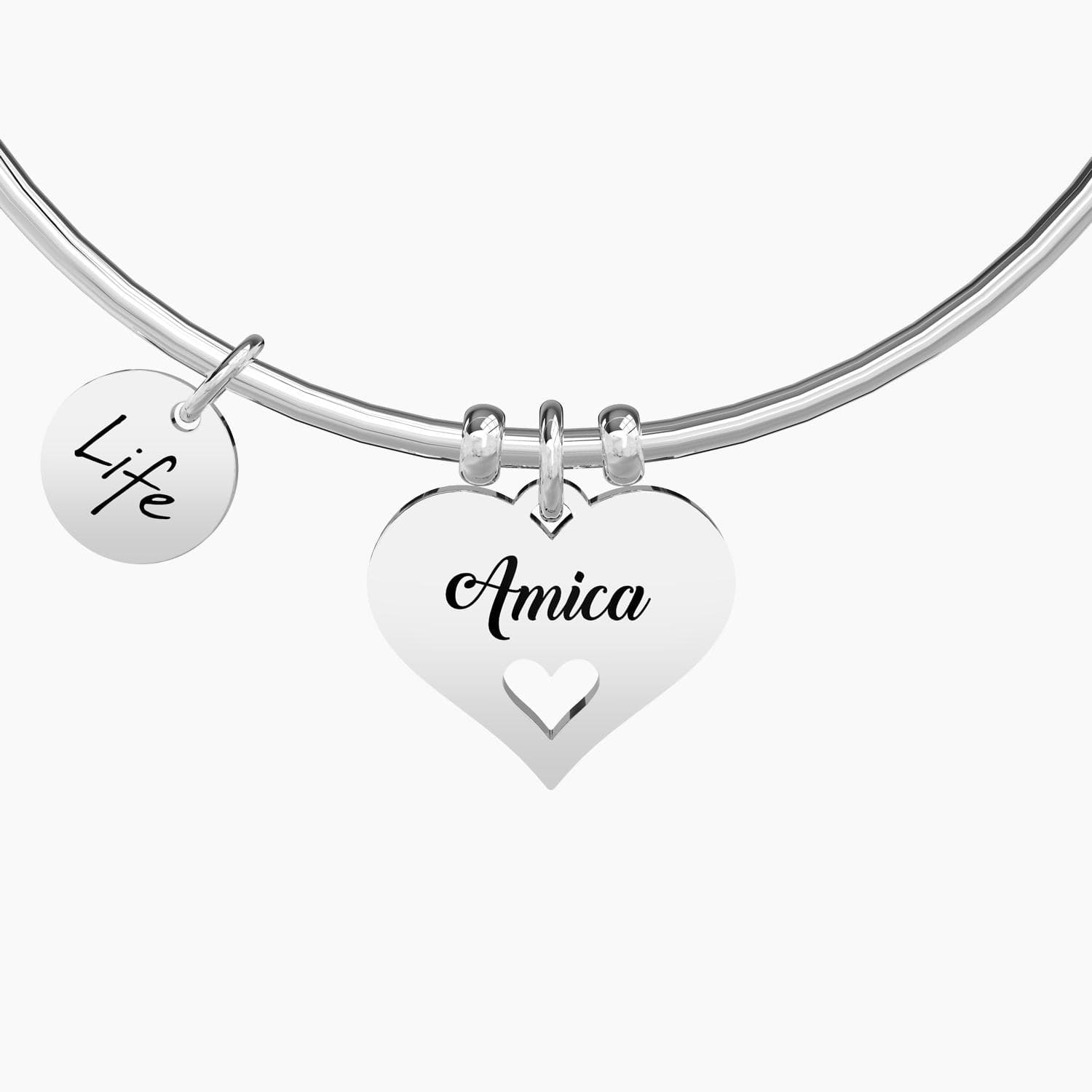 Kidult  -    Bracciale con ciondolo amica  CUORE | AMICA - 3