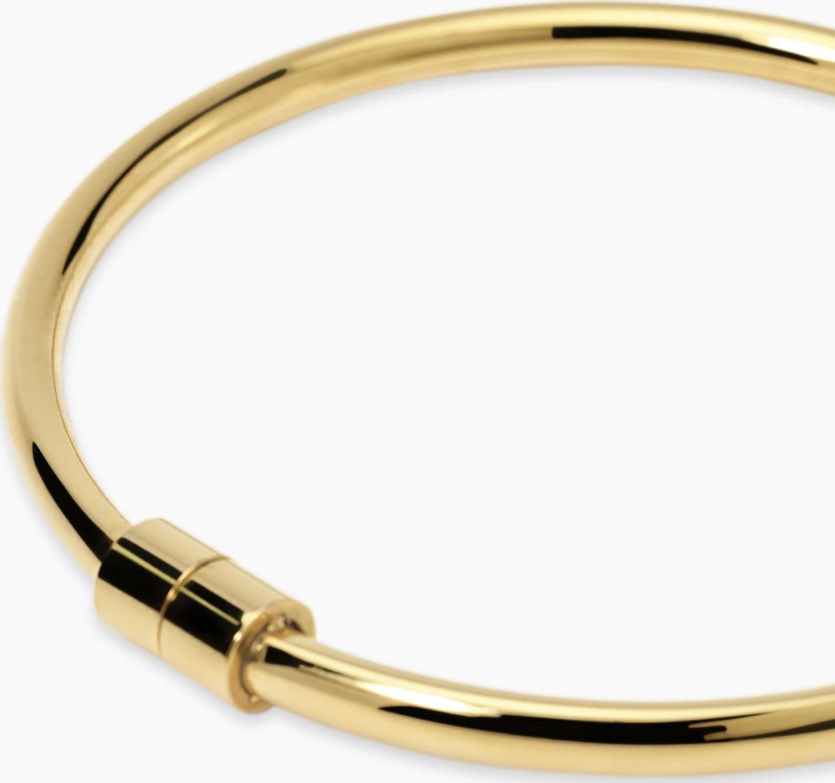 Kidult  -   Bracciale bangle in acciaio dorato - 2
