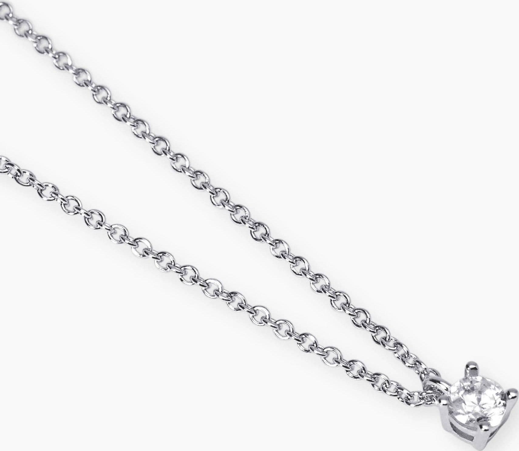 MABINA  - Collana Girocollo con diamante lab-grown - 2