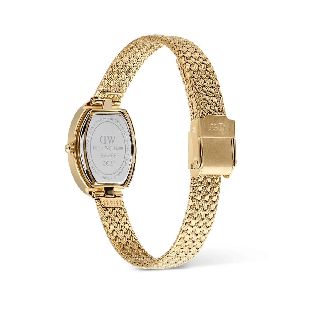 Daniel Wellington  -  Orologio  Juliette Braided Mesh White Sunray Gold - 3