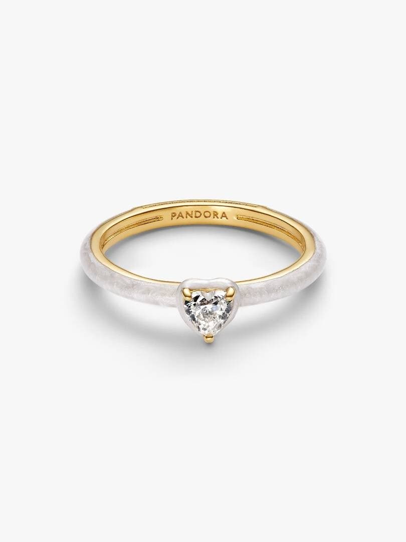 Pandora   Anello White Chakra Heart Pandora ME - 2