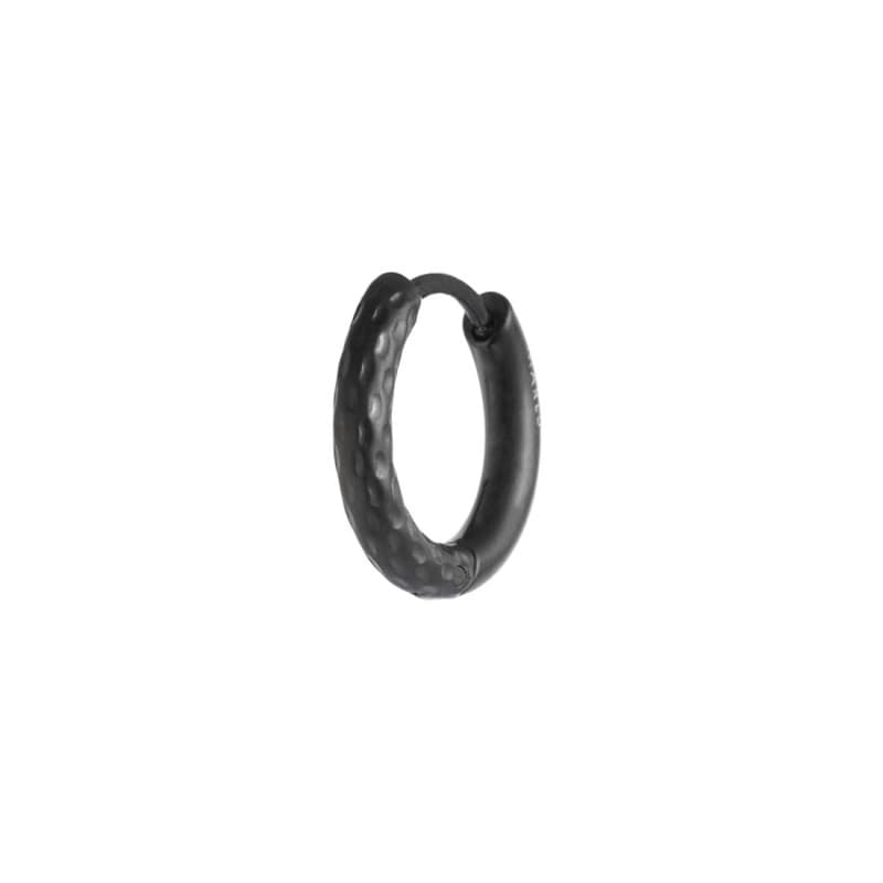 Marlù   -  Orecchino a cerchio 1,5 cm trama diamantata