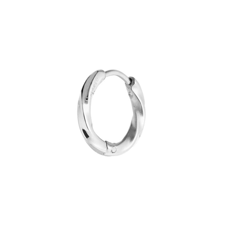 Marlù   -   Orecchino a cerchio ritorto 1,5 cm - 2