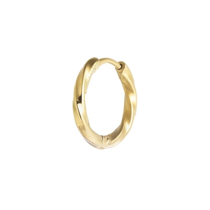 Marlù   -   Orecchino a cerchio ritorto 1,7 cm - 2
