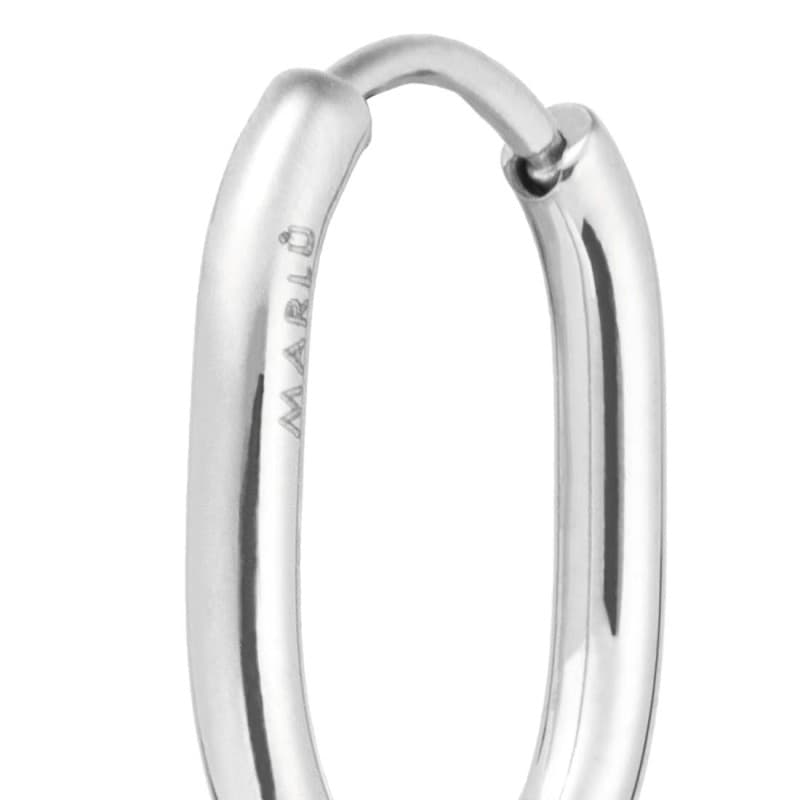 Marlù   -   Orecchino ovale 1,7 cm - 2