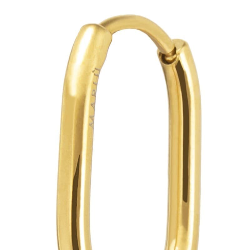 Marlù   -   Orecchino ovale 1,9 cm - 2