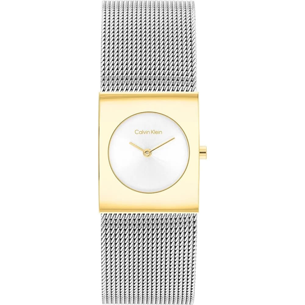 Calvin Klein   Orologio donna con cinturino in acciaio bicolore  Pulse - 2