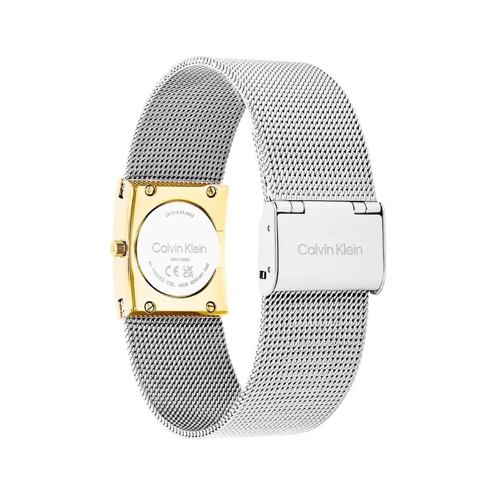 Calvin Klein   Orologio donna con cinturino in acciaio bicolore  Pulse - 3