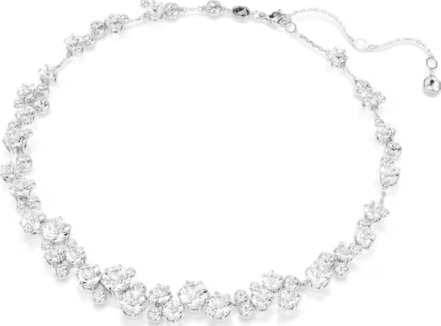 SWAROVSKI - Collana Bracciale e Orecchini , Set Constella Taglio misto, Bianco, Placcato rodio - 2