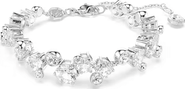 SWAROVSKI - Collana Bracciale e Orecchini , Set Constella Taglio misto, Bianco, Placcato rodio - 3