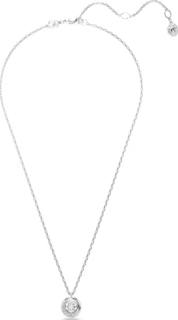 SWAROVSKI -  Collana con Pendente Dextera Taglio Round, Bianco, Placcato rodio - 2
