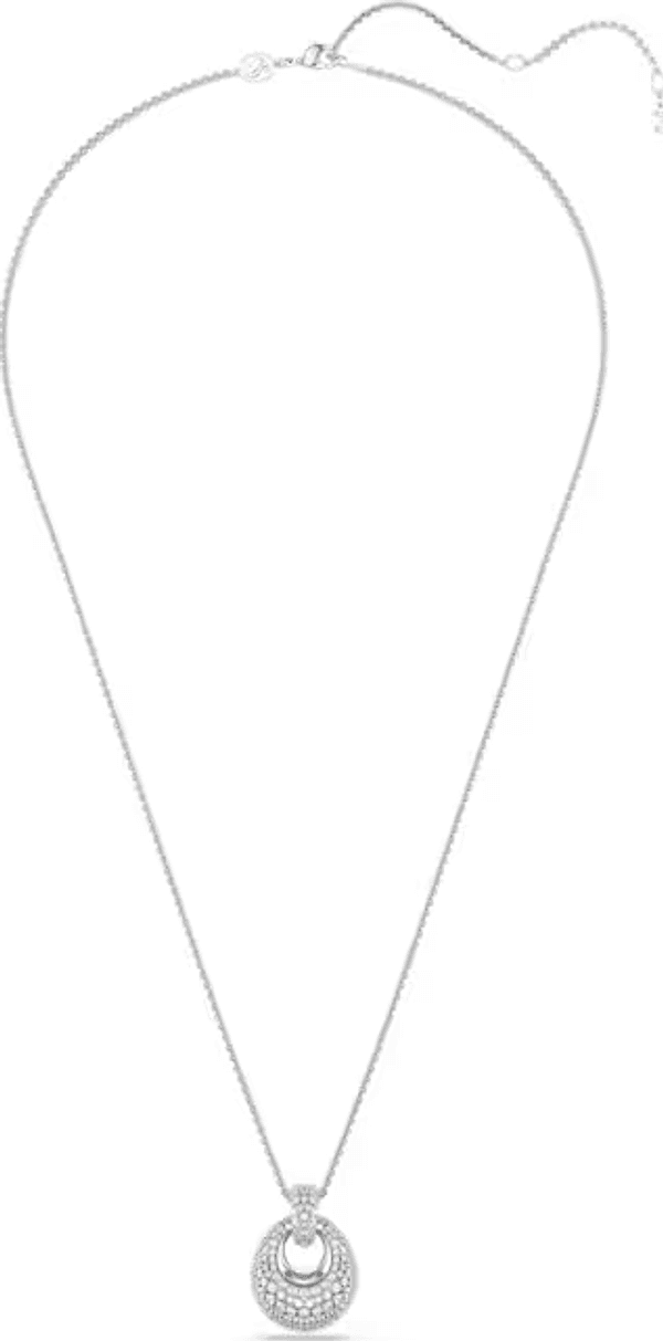 SWAROVSKI -  Collana con Pendente Sublima Bianco, Placcato rodio - 2