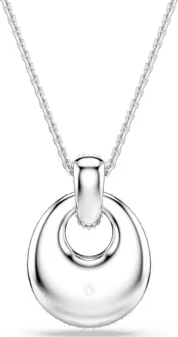 SWAROVSKI -  Collana con Pendente Sublima Bianco, Placcato rodio - 4