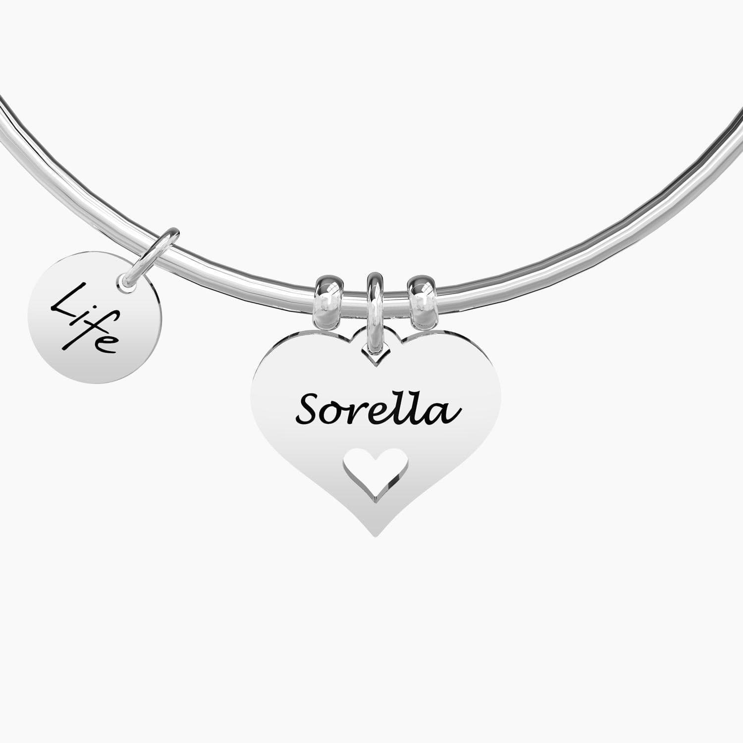 KIDULT Bracciale con ciondolo  Cuore | sorella - 3