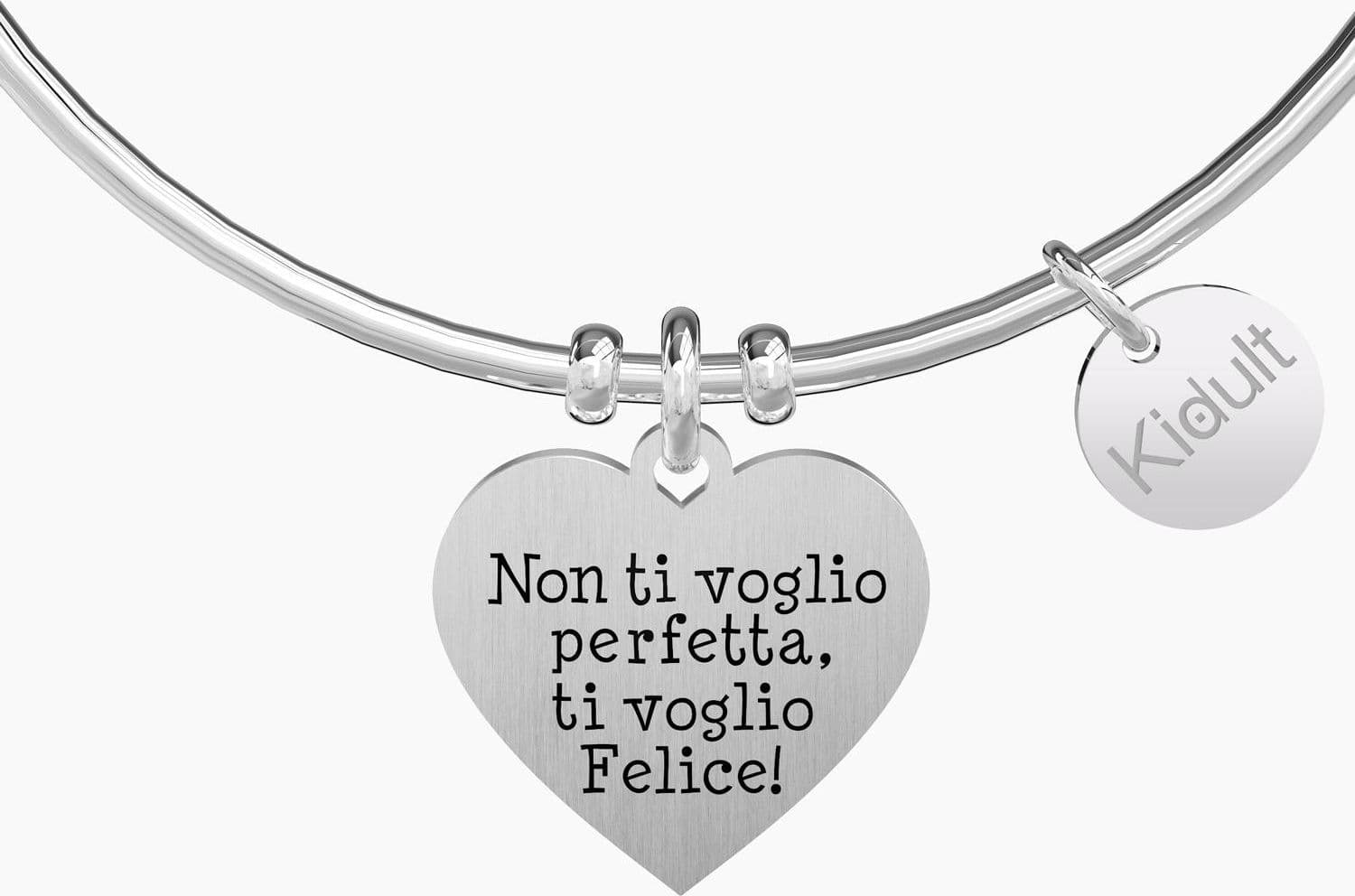 KIDULT - Bracciale ciondolo mamma Cuore | mamma ti voglio felice - 2