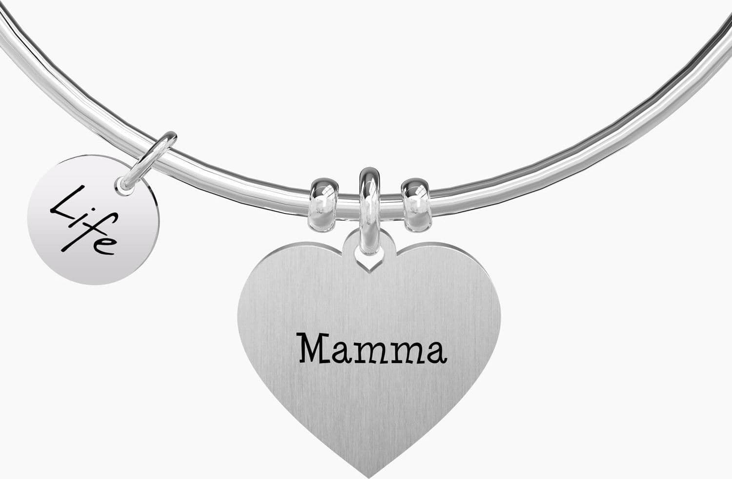 KIDULT - Bracciale ciondolo mamma Cuore | mamma ti voglio felice - 3