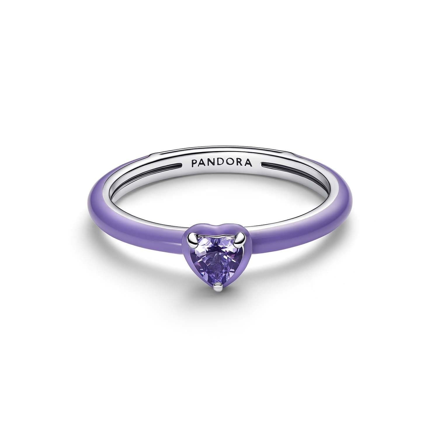 Pandora - Anello Viola Chakra Heart Pandora ME Argento Sterling 925 - 2
