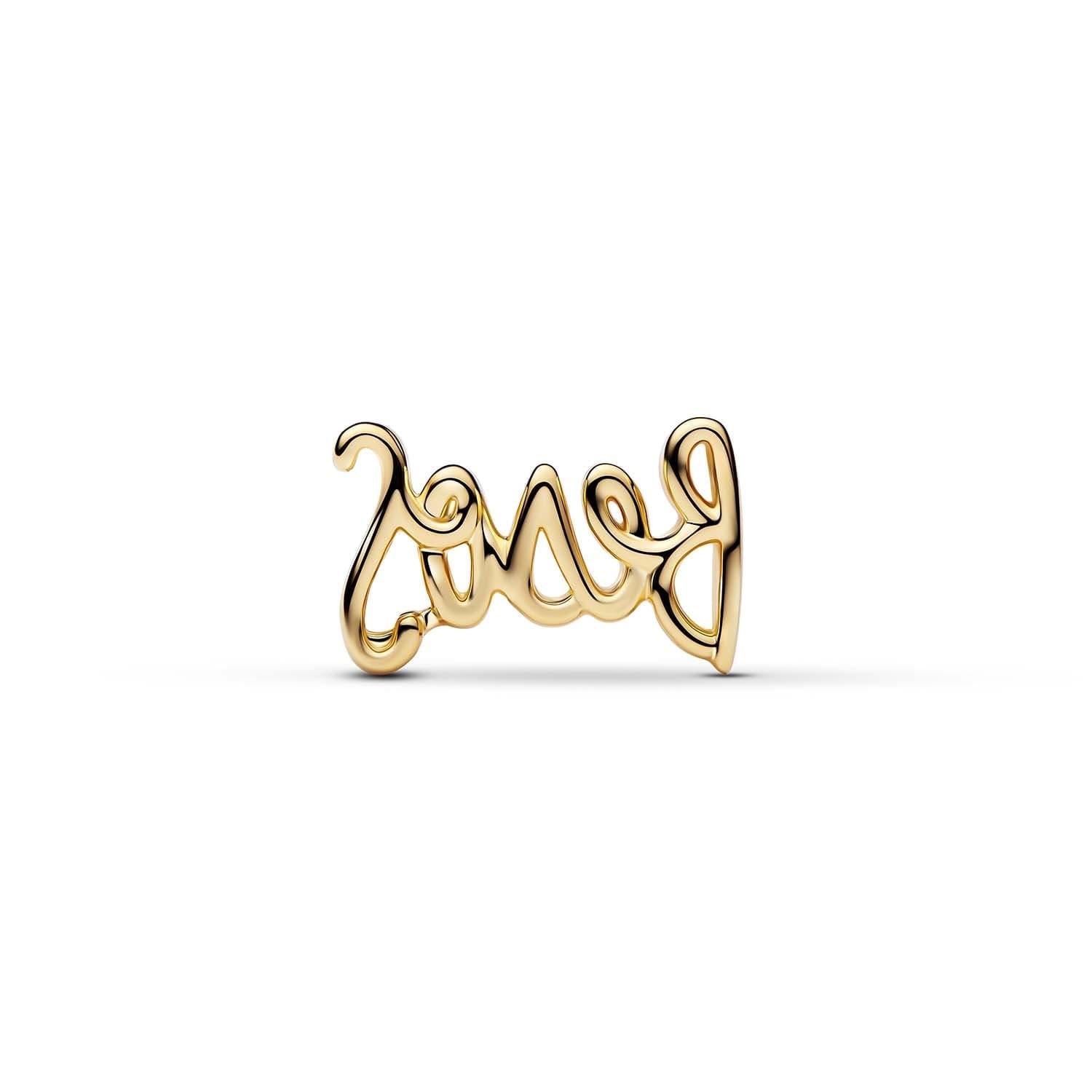 Pandora    Charm "Besos" Finitura in Oro - 2