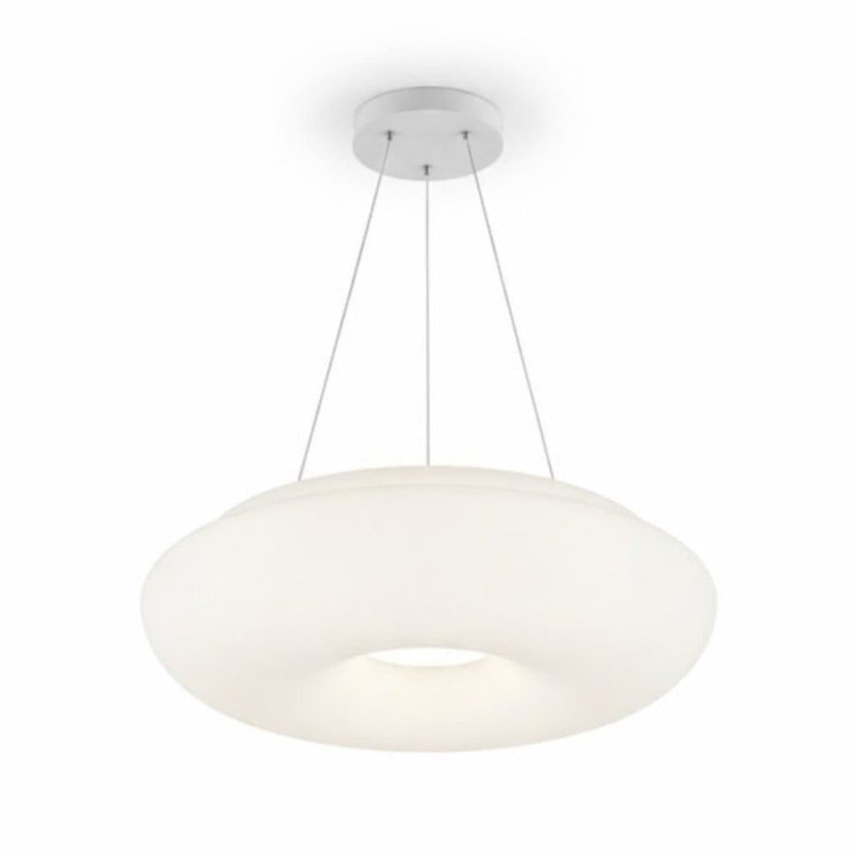 Lampadario moderno Top Light BENNY 1217 SG E27 LED metallo vetro - 4