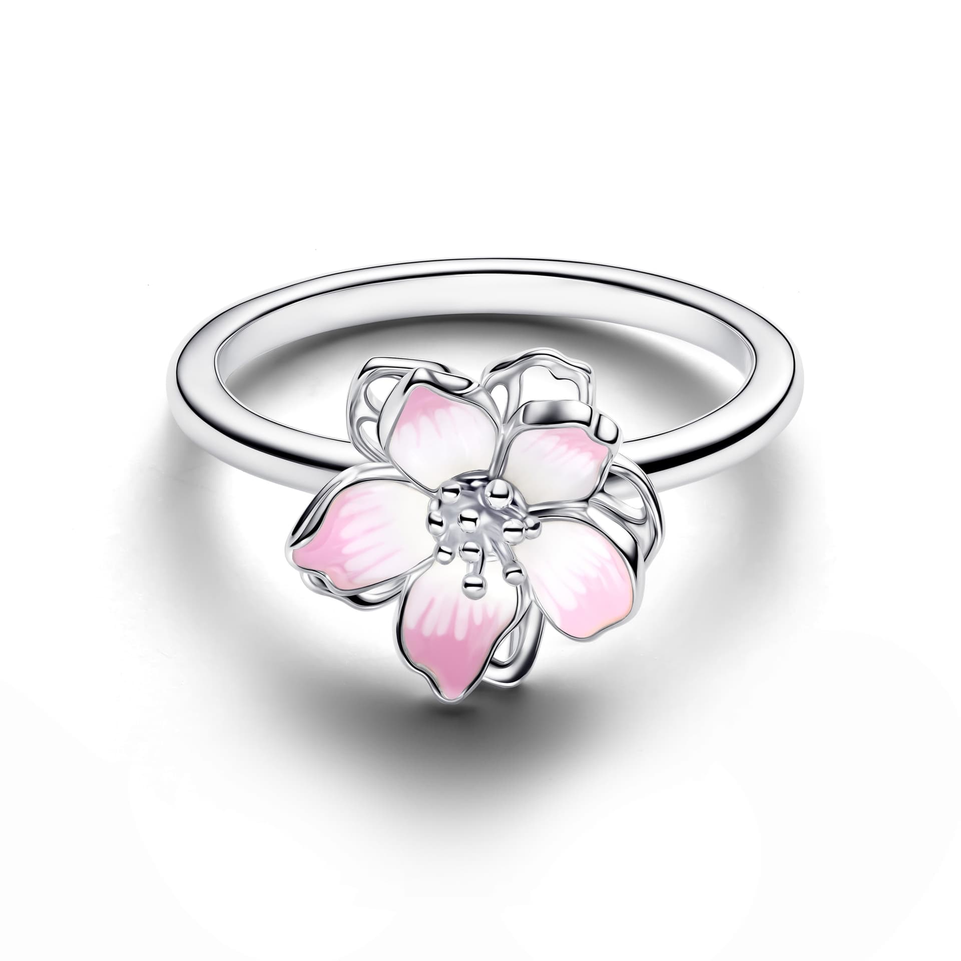 Pandora   Anello Fiore di Ciliegio Argento - 2