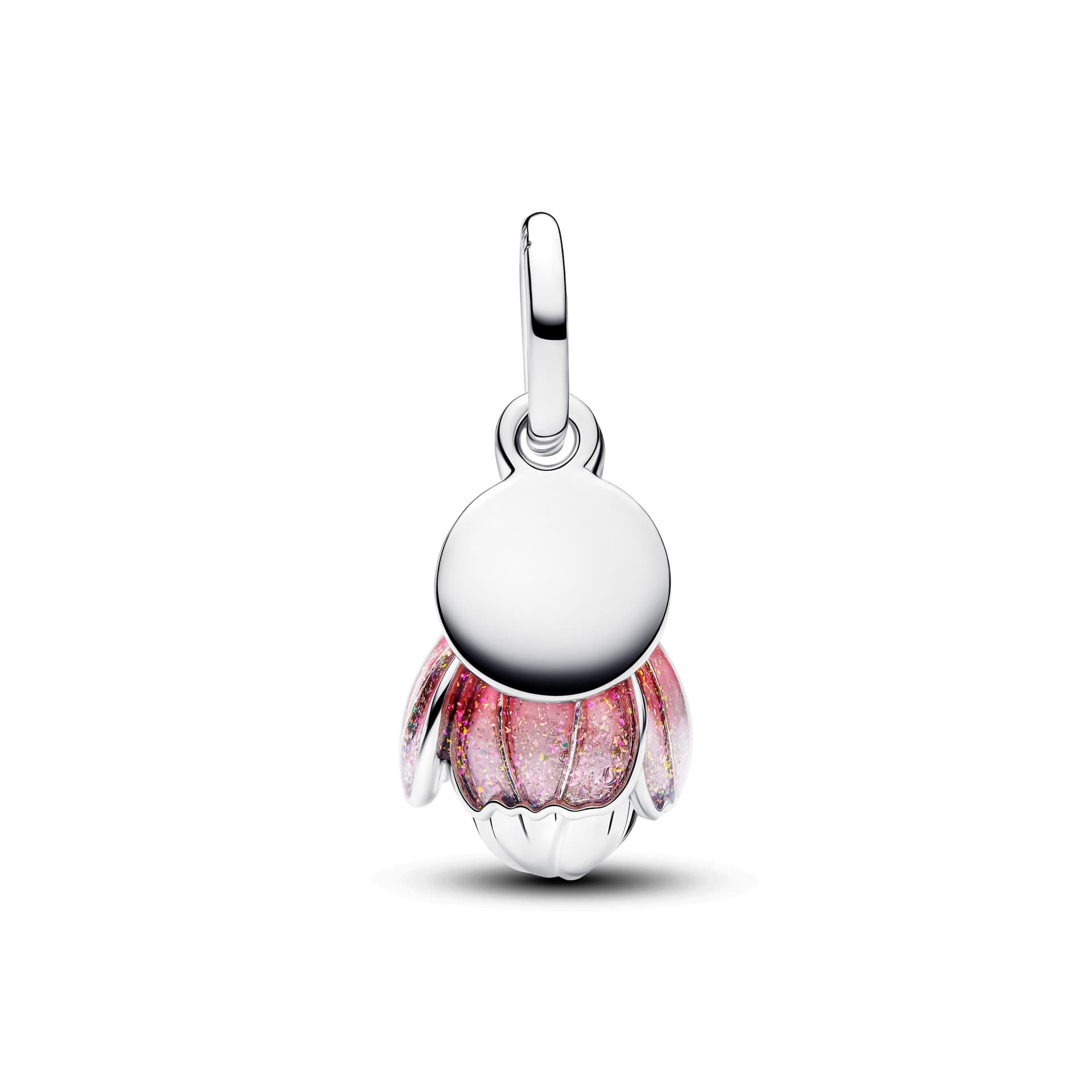 Pandora  Charm Pendente Fiore "Thank you" Argento - 2