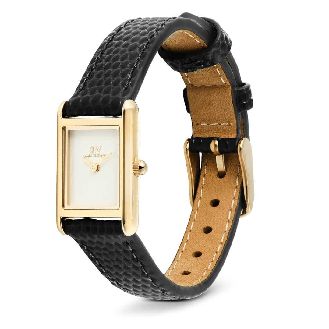 Daniel Wellington  - Orologio Bound Mini Black Lizard Gold - 2