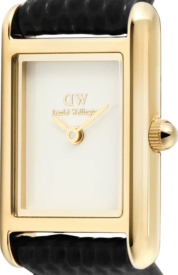 Daniel Wellington  - Orologio Bound Mini Black Lizard Gold - 4